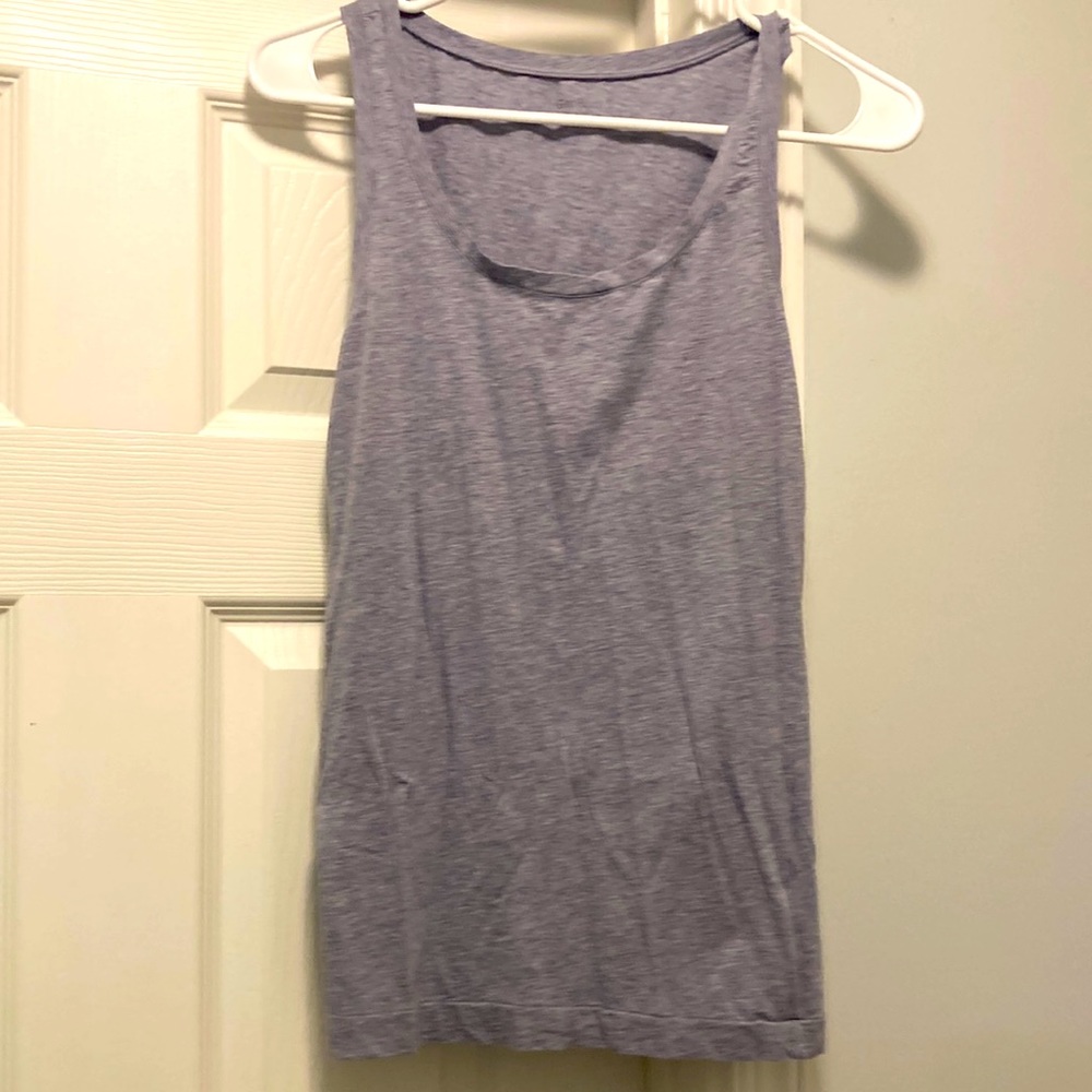 Slate blue heather tank